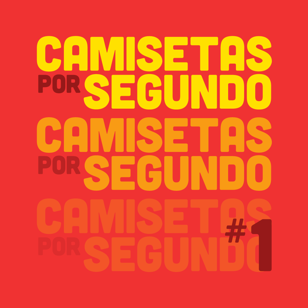 Camisetas por Segundo