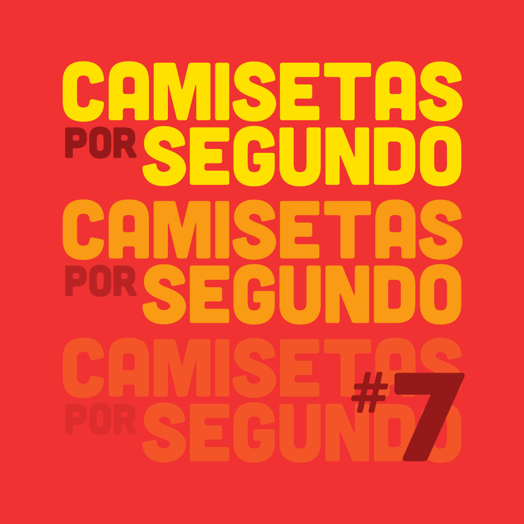 Camisetas por Segundo