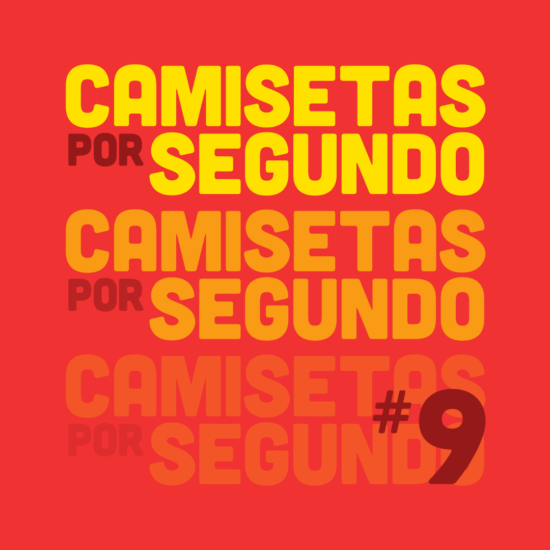 Camisetas por Segundo